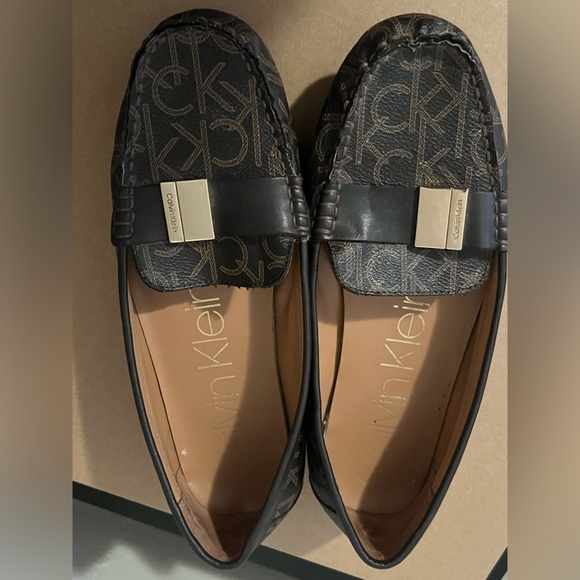 Classic Calvin Klein Brown Loafers - Picture 10 of 13